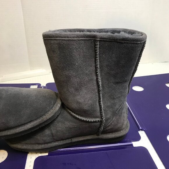 BEARPAW WOMENS GRAY BOOTS SIZE 7 - Picture 6 of 6